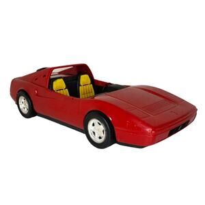 Vintage Mattel Ferrari Red for Barbie 1986 Barbie Ferrari 21" - With Flaws